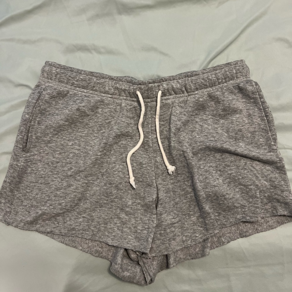 Double Zero Heather Gray Lounge Shorts
